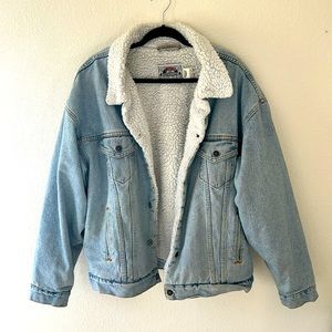 Men’s Vintage Levi Sherpa Jacket XXL